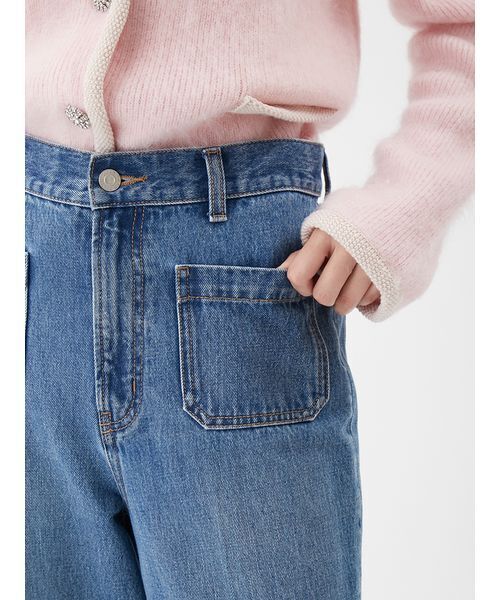 Mila Owen（ミラオーウェン） ジーンズ デニム デニムパンツ パッチ