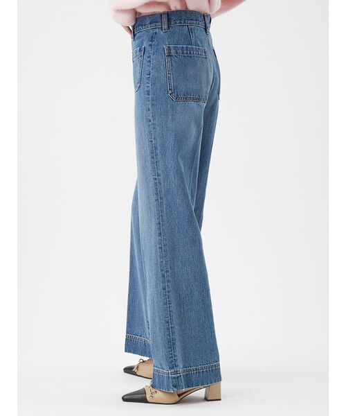 【Mila Owen】新品未使用 パッチポケットデザインシガレットデニムパンツ パッチポケットデザインシガレットデニムパンツ(デニムパンツ)｜パンツ