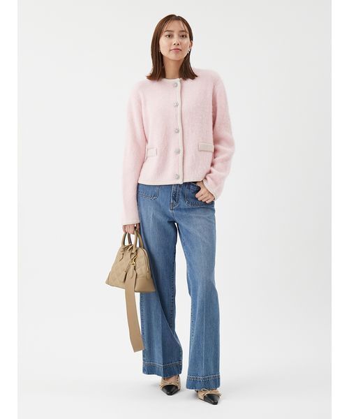 Mila Owen（ミラオーウェン） ジーンズ デニム デニムパンツ パッチ