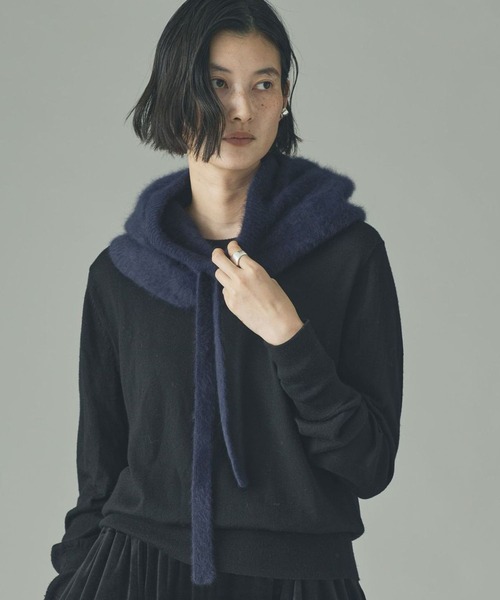 Curensology（カレンソロジー） ニット帽 ニットキャップ /FOXカシミヤ