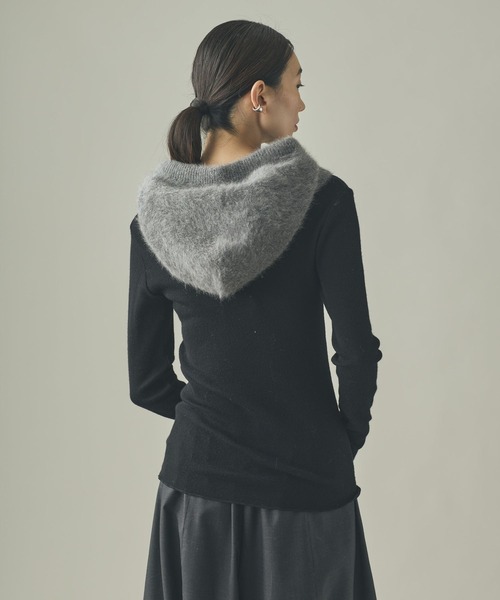 Curensology（カレンソロジー） ニット帽 ニットキャップ /FOXカシミヤ