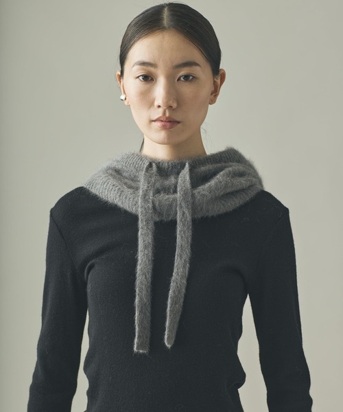 Curensology（カレンソロジー） ニット帽 ニットキャップ /FOXカシミヤ