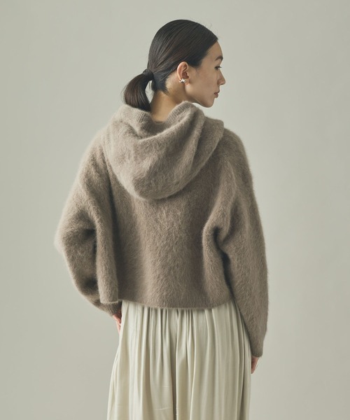 Curensology（カレンソロジー） ニット帽 ニットキャップ /FOXカシミヤ