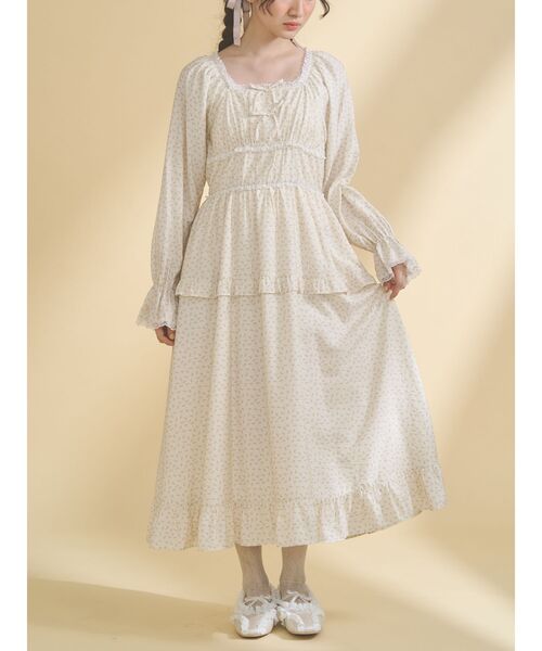 merry jenny（メリージェニー） ワンピース petit flower ribbon