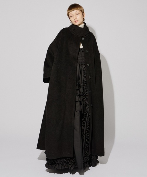 PERNA（ペルナ） ステンカラーコート コート スタンドカラーロング