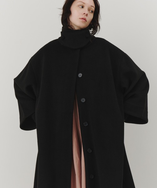PERNA（ペルナ） ステンカラーコート コート スタンドカラーロング