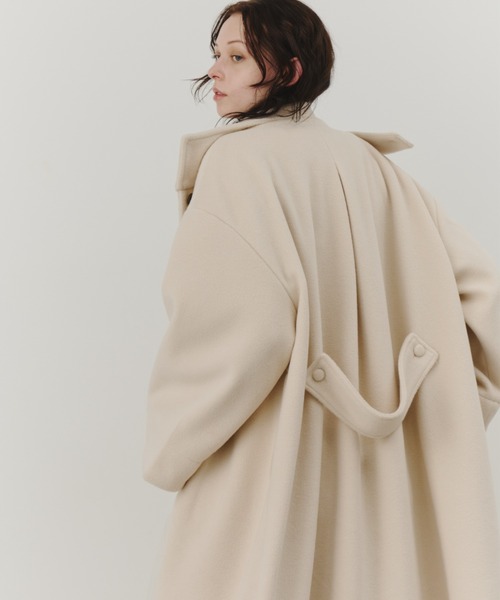 PERNA（ペルナ） ステンカラーコート コート スタンドカラーロング