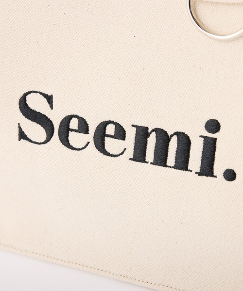 「Seemi. byNICECLAUP」 トートバッグ FREE アイボリー レディース_画像7