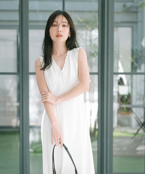 「ur's」 ノースリーブワンピース L スミクロ レディース_画像8