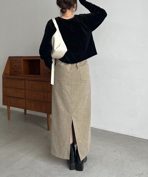 CAPRICIEUX LE'MAGE（カプリシューレマージュ） スカート ピーチタッチ