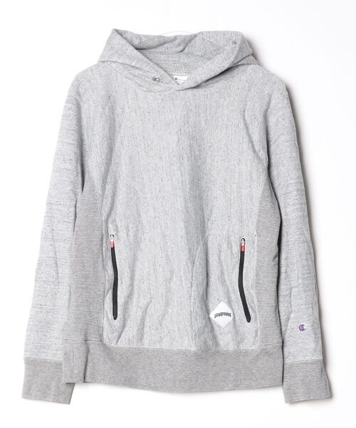 Champion（チャンピオン） プルオーバーパーカー MEDIUM グレー メンズ