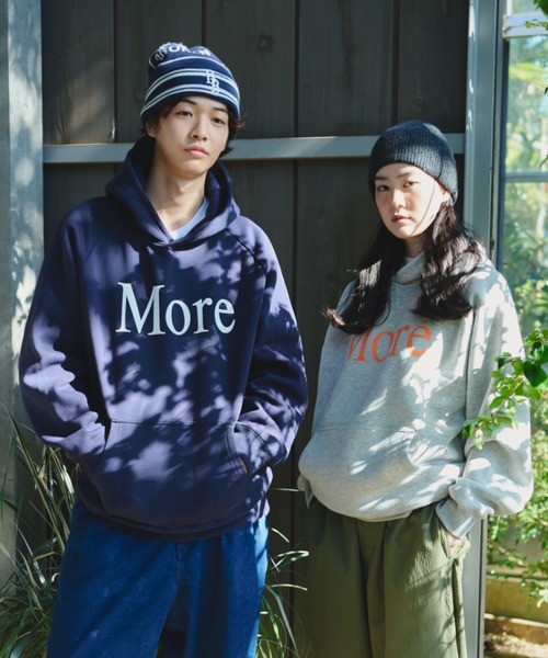 BROKEN BASE（ブロークンベース） パーカー 裏起毛 More Logo Hoodie