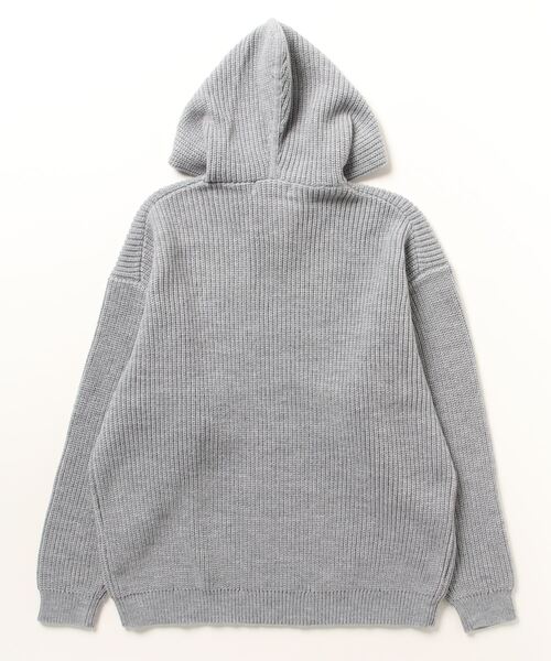 「MONKEY TIME」 長袖ニット M ダークブラウン メンズ_画像2