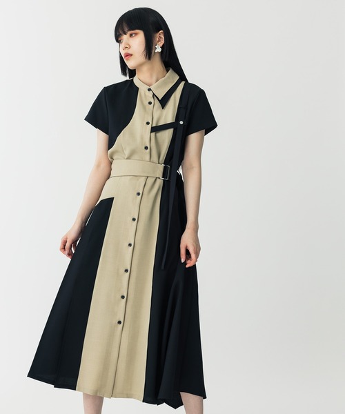 UNITED TOKYO（ユナイテッドトウキョウ） シャツワンピース 1 ベージュ
