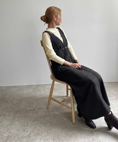 「Eimee Law」 長袖ニット 38 ブラック レディース_画像5