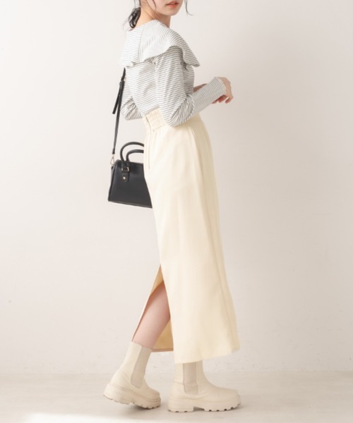 「OLIVE des OLIVE」 タイトスカート FREE ブラック レディース_画像7