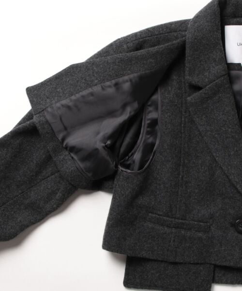 UN3D.（アンスリード） ジャケット 38 ブラック レディース : ZOZOTOWN