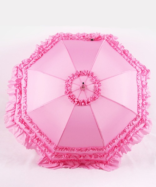 MAISON SELECT 傘 11D20-TJ ロリィタ風 フリルアンブレラ レディース