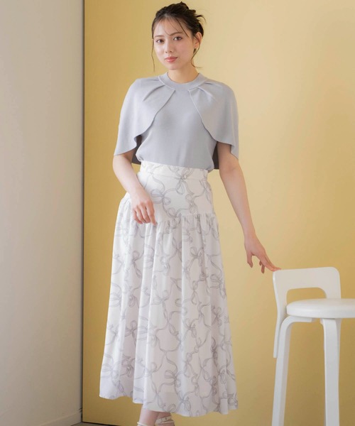 「NOELA」 フレアスカート S ピンク レディース_画像4