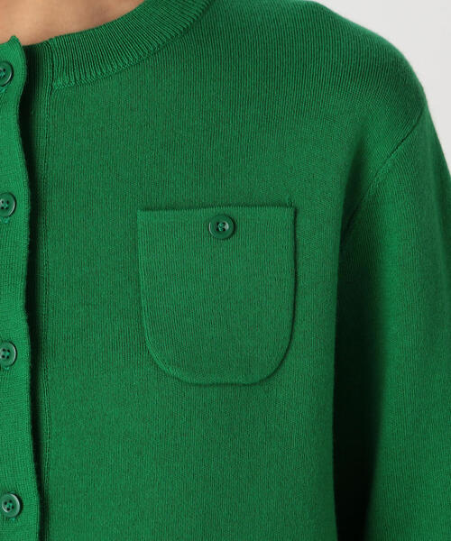 「CABaN」 ニットカーディガン X-SMALL ミント レディース_画像7