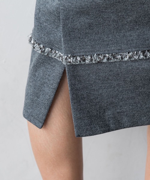 「Viaggio Blu」 スカート M オフホワイト レディース_画像6