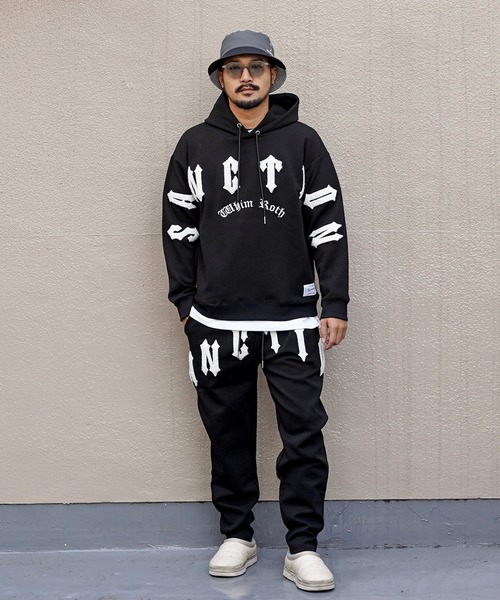 「adamsJUGGLER」 「whim roth」プルオーバーパーカー M グレー メンズ_画像7