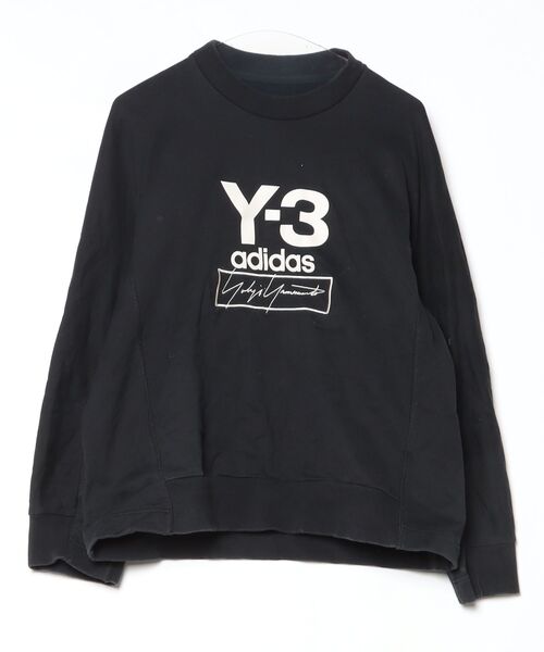 Y-3 「Y-3」 スウェットカットソー MEDIUM ブラック メンズ : ZOZOTOWN