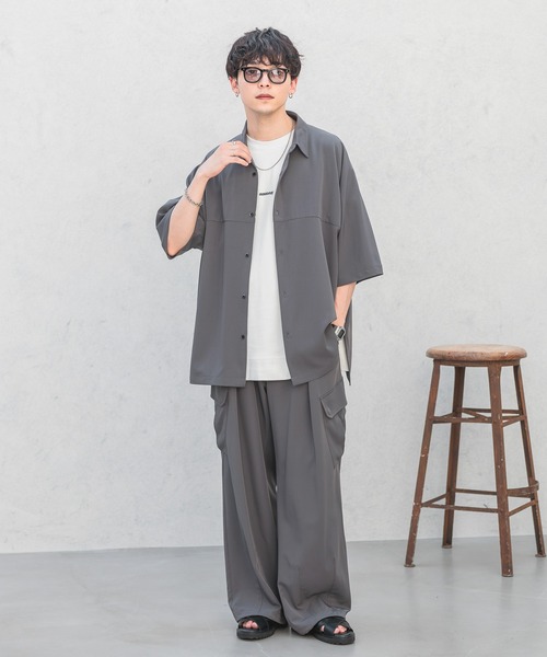 「RAGEBLUE」 カーゴパンツ MEDIUM グレー メンズ_画像4