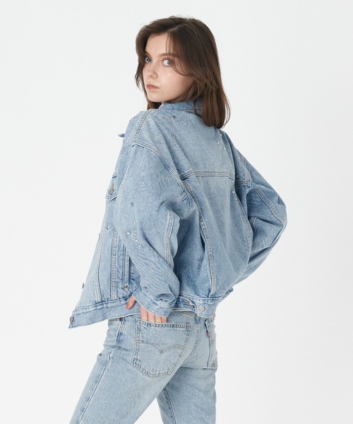 Levi's（リーバイス） デニムジャケット S ブルー レディース