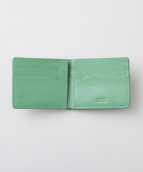 TAKEO KIKUCHI（タケオキクチ） 財布 「スリムな2つ折り」カラード