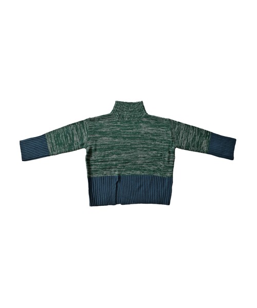 「antiqua」 長袖ニット FREE ブルー系その他 レディース_画像2