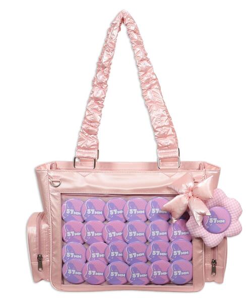 WEGO（ウィゴー） トートバッグ WEGO/きらふわパフィ痛バッグS