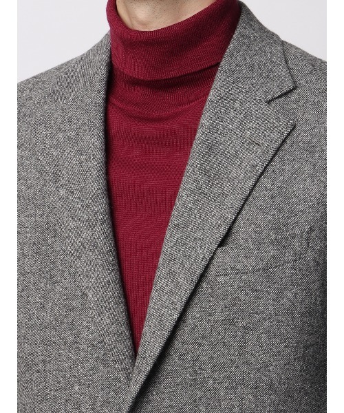 ジャケット テーラードジャケット 尾州 ウールカシミヤブレンド ツイル