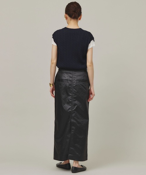 美品　Curensology カレンソロジー　バランサーマキシスカート　38 Curensology（カレンソロジー）の「Curensology(カレンソロジー