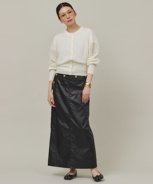 美品　Curensology カレンソロジー　バランサーマキシスカート　38 Curensology（カレンソロジー）の「Curensology(カレンソロジー