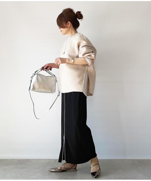 「Emma Taylor」 長袖カットソー FREE ブラック レディース_画像9