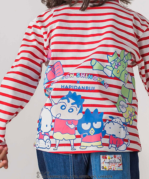SLAP SLIP（スラップスリップ） tシャツ 「原作クレヨンしんちゃん×は