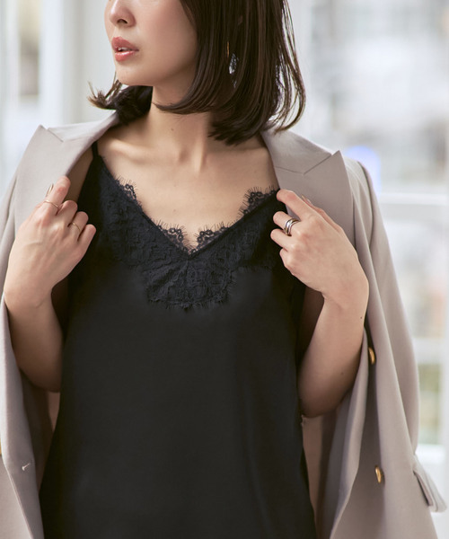 サテンキャミソールのおすすめ人気商品一覧 通販 - Yahoo!ショッピング