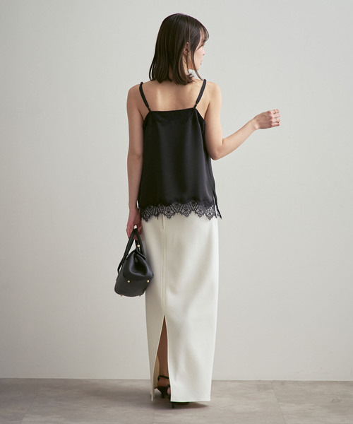 NOBLE（ノーブル） キャミソール 「追加」リバーレーストリミング