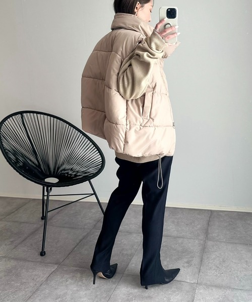 「Ada.」 ベスト FREE ブラック レディース_画像4