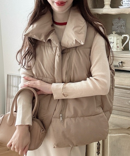 「Ada.」 ベスト FREE ブラック レディース_画像9