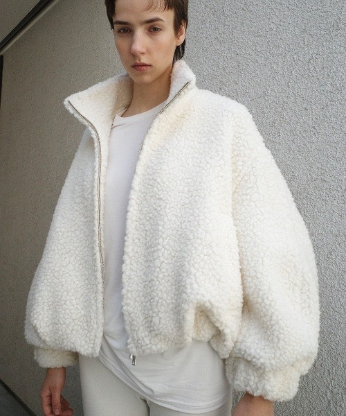 CLANE（クラネ） ブルゾン アウター CLANE BALLOON BOA BLOUSON 19101