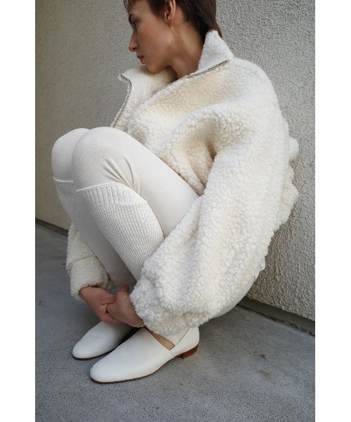 CLANE（クラネ） ブルゾン アウター CLANE BALLOON BOA BLOUSON 19101