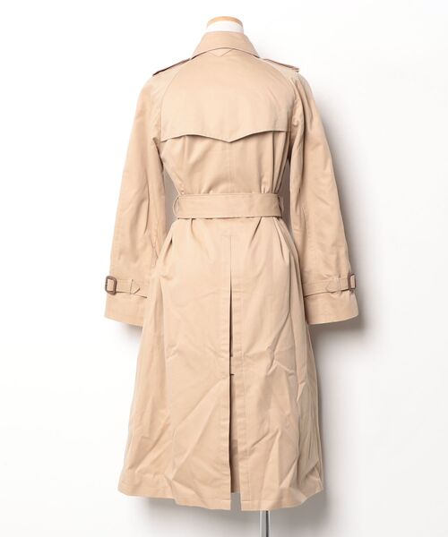 「UNITED ARROWS」 トレンチコート 36 ベージュ レディース_画像2