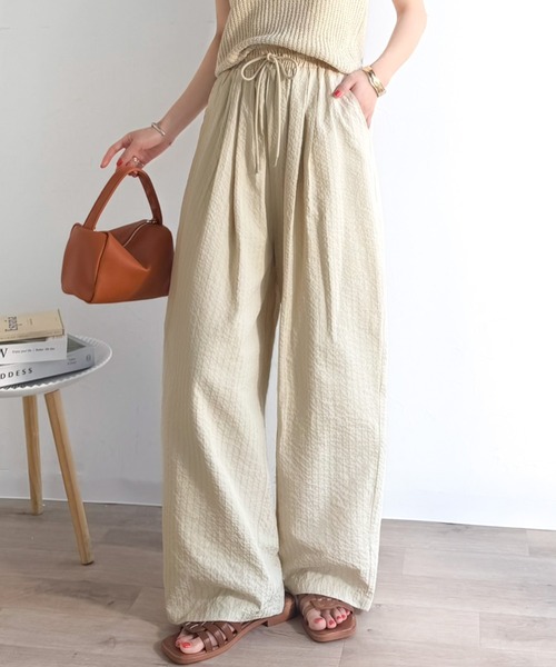 classicalelf（クラシカルエルフ） ワイドパンツ パンツ 涼しげ＆上品
