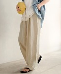 ワイドパンツ パンツ 涼しげ&上品が叶う。スト...の詳細画像1