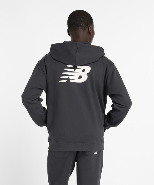 New Balance（ニューバランス） ジップアップパーカー - ブラック