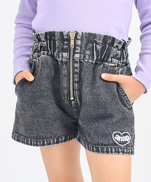 ANAP kids（アナップキッズ） ワイドパンツ パンツ ハイウエスト