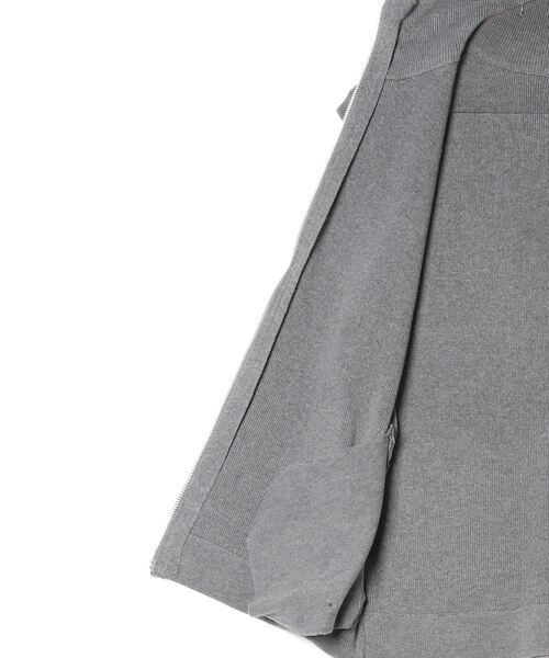 「BROKEN BASE」 ニットベスト LARGE グレー メンズ_画像3