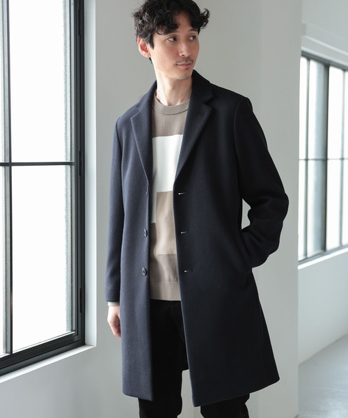 GLOBAL WORK（グローバルワーク） チェスターコート LARGE ネイビー